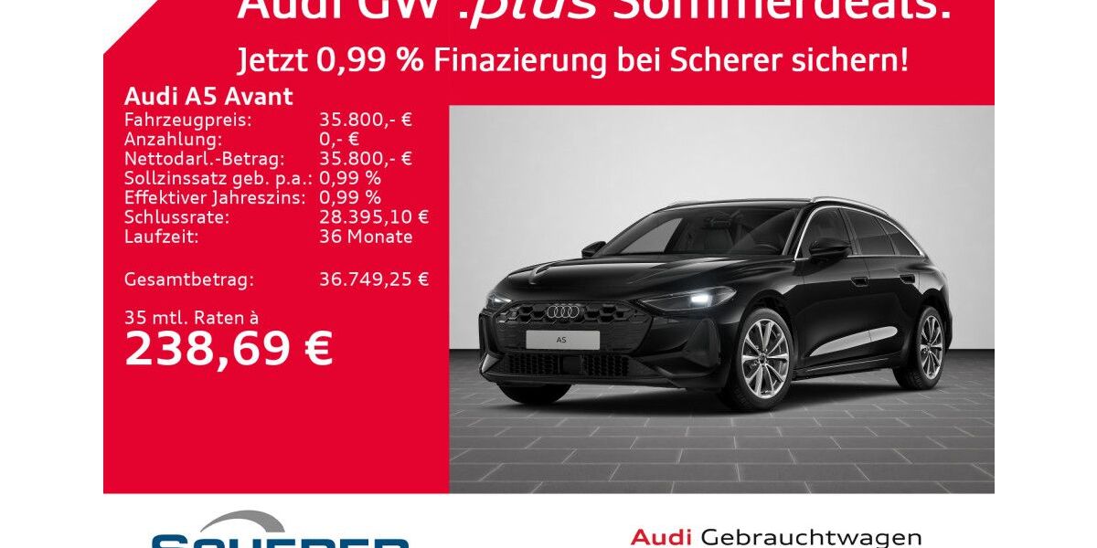Audi A5 28.200 km 35.800 &euro; Neustadt a.d. Weinstraße 67433