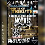 Nights of tribute Danzig + MISFITS Cover | 2 Tribute Bands mit Mother + Astra Zom