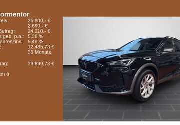 Cupra Formentor 41.193 km 23.900 &euro; Kaiserslautern 67657