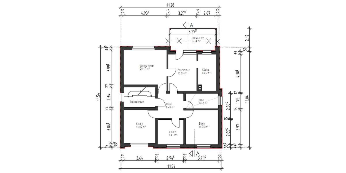 Etagenwohnung Lambrecht - 5 Zimmer, 100 m&sup2;, 1.100&euro; | Angebot:26928932