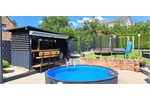 Großzügiges Wohnen für zwei Generationen: Poolbereich mit Poolbar & barrierefreiem EG - Zweifamilienhaus Katzweiler | Angebot:24408767