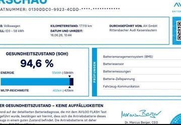 VW ID.3 17.117 km 24.480 &euro; Kusel 66869
