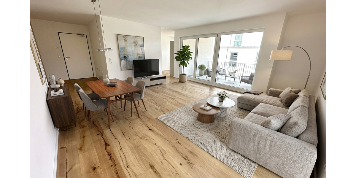Etagenwohnung Sembach - 3 Zimmer, 106 m&sup2;, 1.190&euro; | Angebot:27357463
